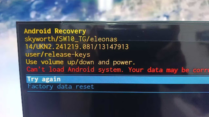 Skyworth Android Recovery