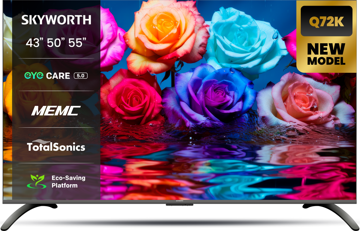 SKYWORTH &nbsp;4K UHD QLED Q72K