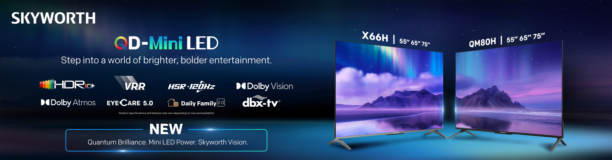 skywort QD Miniled