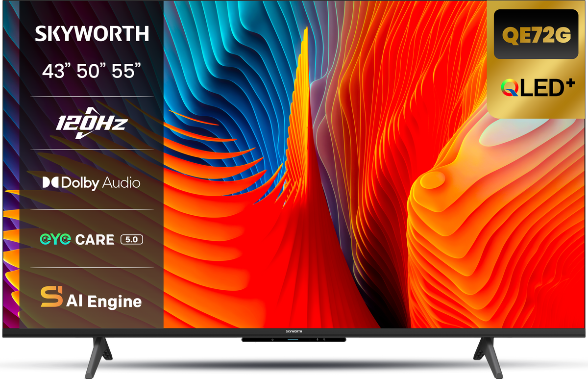 SKYWORTH &nbsp; QLED+ Google TV QE72G